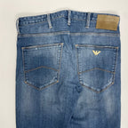 EMPORIO ARMANI エンポリオ アルマーニ / ダメージ加工デニムパンツ 参考定価：42,000程度 SIZE:W29 L32