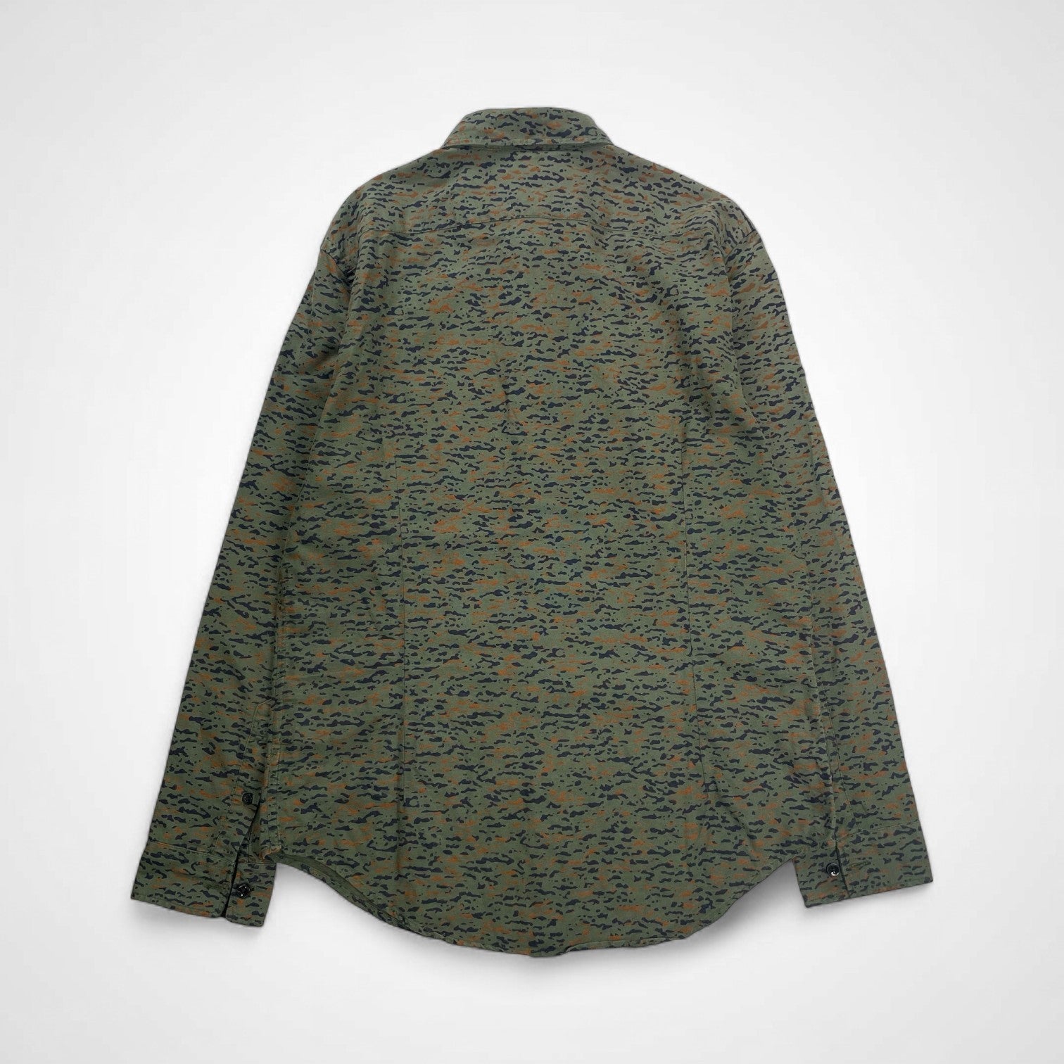 LACOSTE ラコステ / 迷彩柄 オックスシャツ SIZE:M