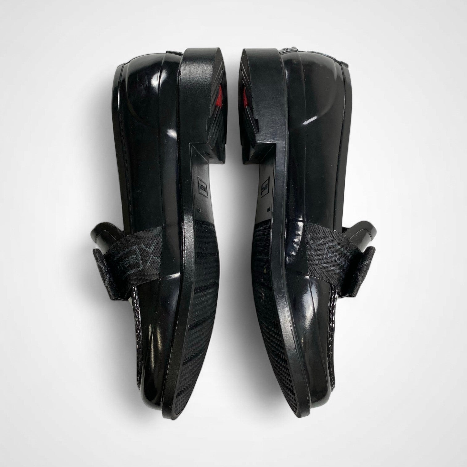 HUNTER ハンター / リボンラバーローファー 極美品 参考定価：17,000+tax SIZE:UK6(25cm)