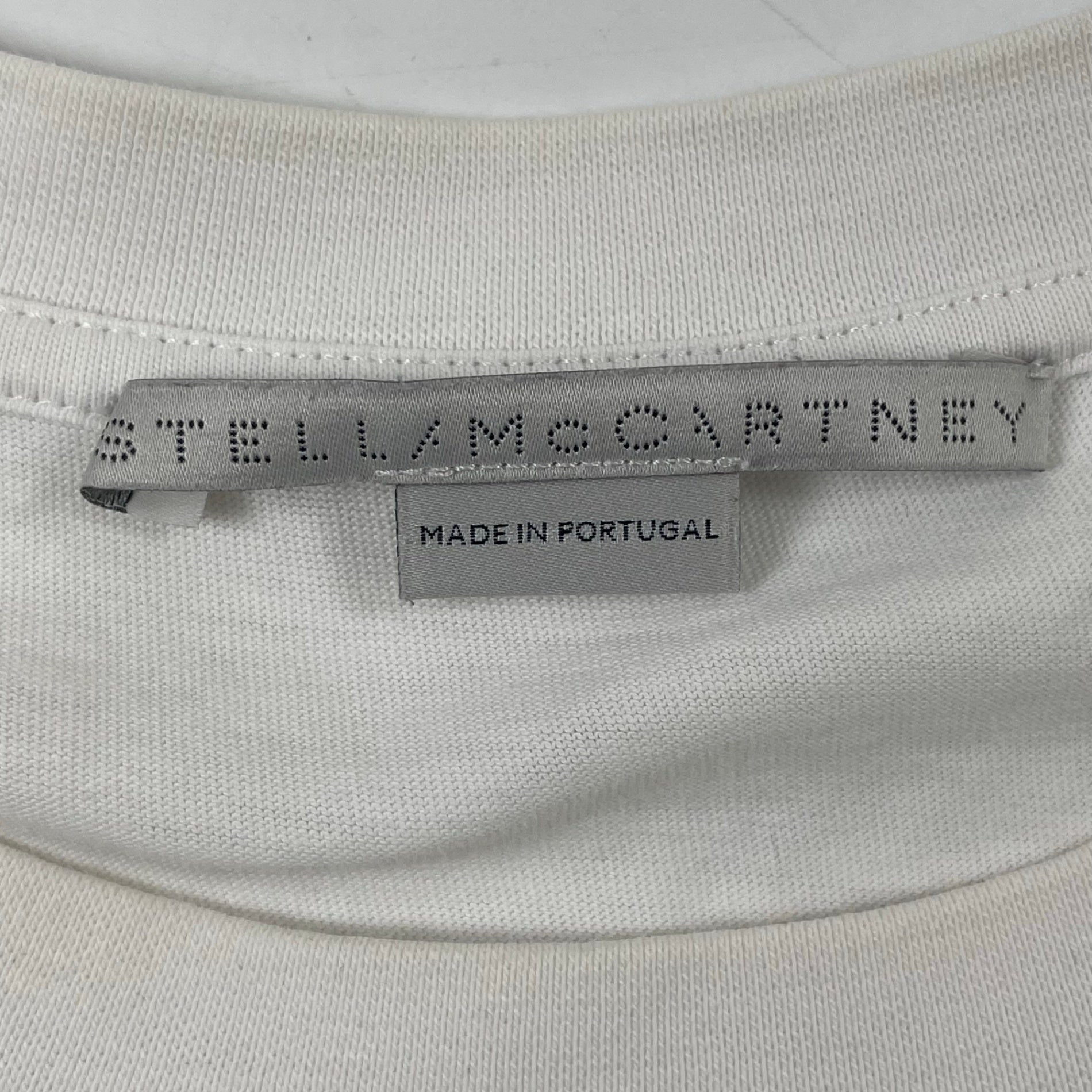 STELLA McCARTNEY / ロゴニット切替Tシャツ 参考定価：60,000程度 SIZE:40