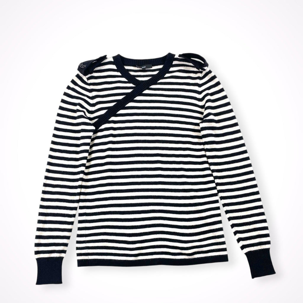 green(HYKE) / エポレットボーダーニット 参考定価：30,000程度 SIZE:1