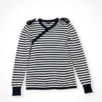 green(HYKE) / エポレットボーダーニット 参考定価：30,000程度 SIZE:1