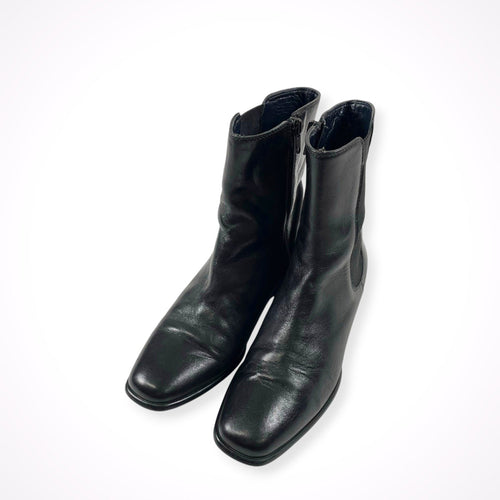 CAREL / ハンドメイドサイドゴアブーツ 参考定価：75,000程度 SIZE:36 1/2