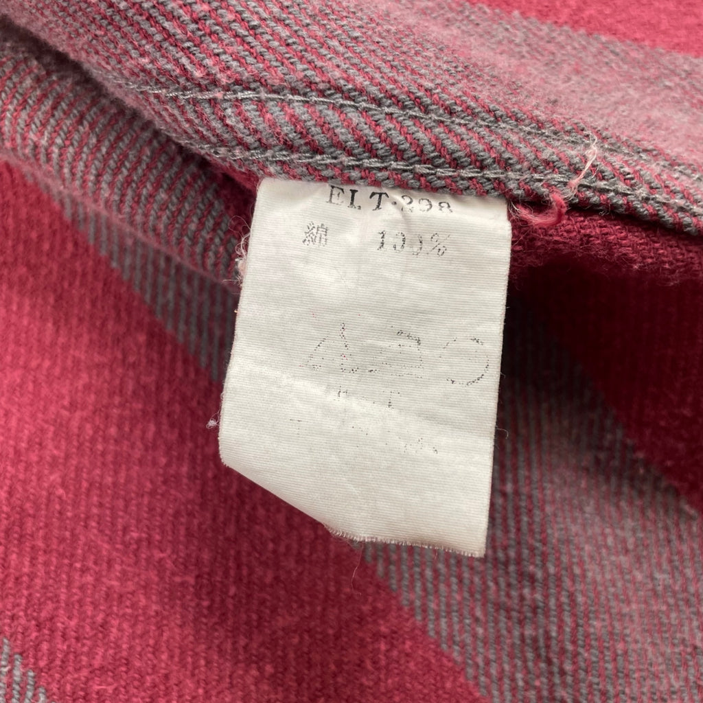 Let it Ride レットイットライド / 90s 初期 ヘビーストライプシャツジャケット ガゼット付 SIZE：M