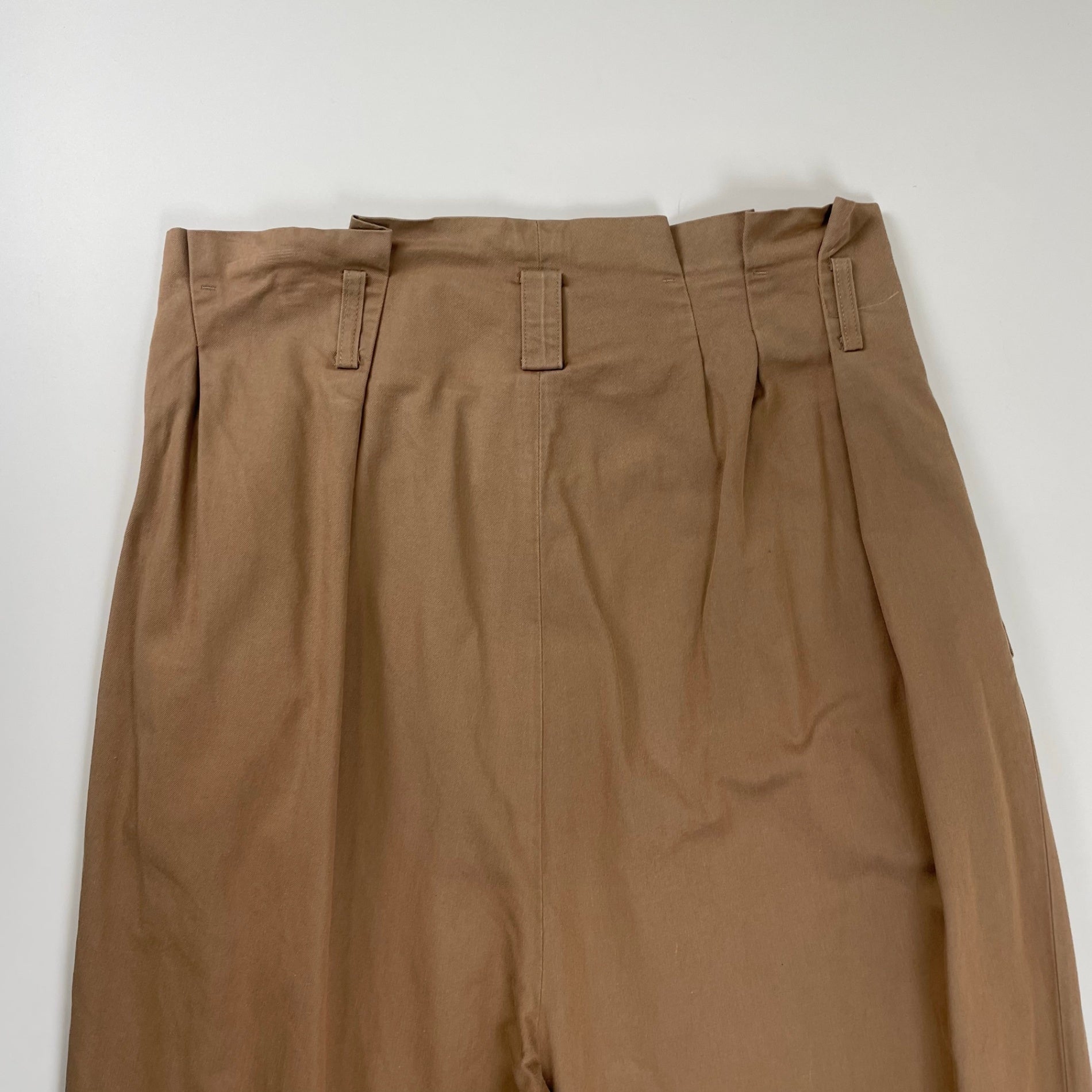 Dulcamara ドゥルカマラ / 2タックバルーン コットンパンツ ベージュ SIZE：0