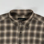 Eddie Bauer / シャドーチェックコットンシャツ SIZE:M