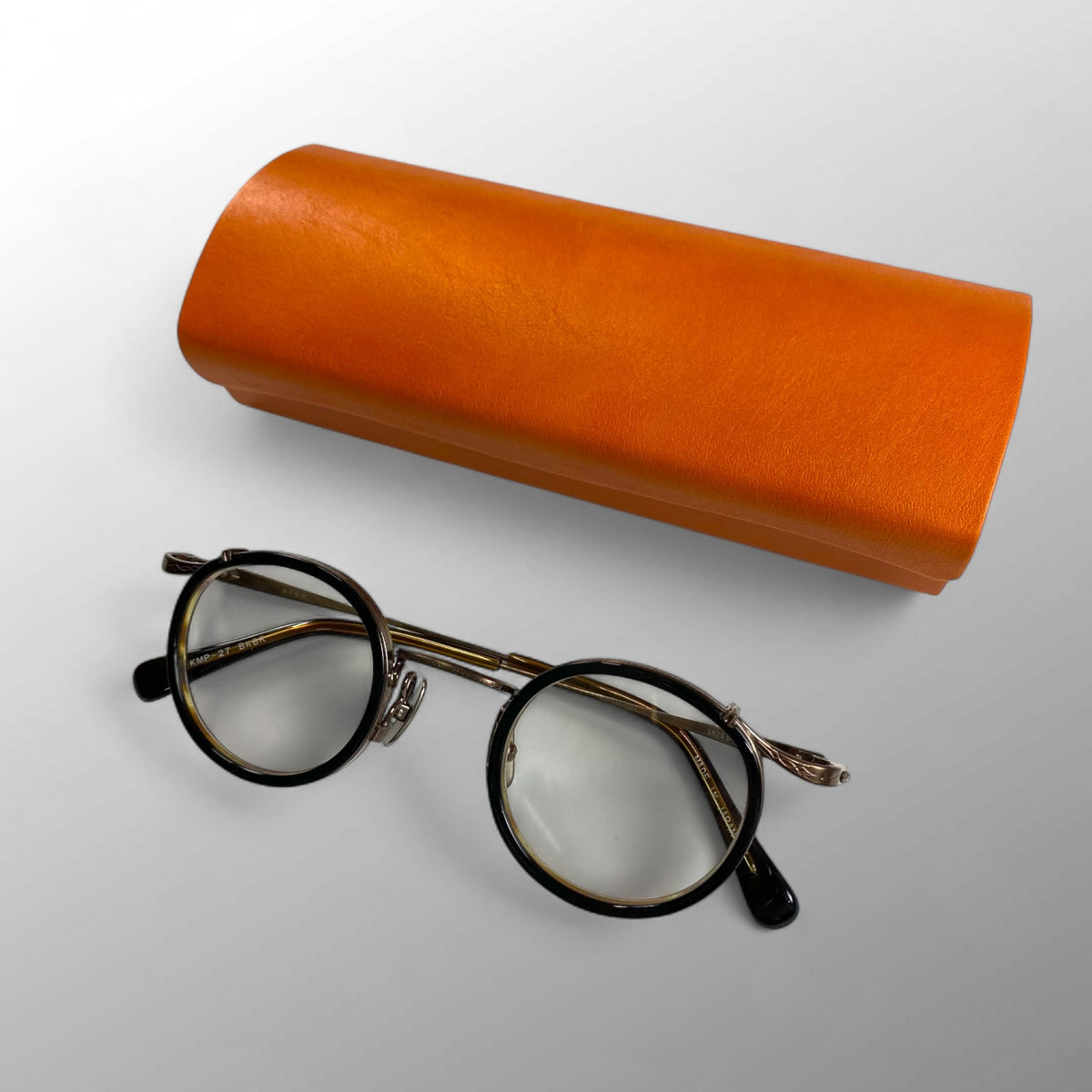 金子眼鏡 プレミアムライン / インナーリム ラウンド  度なしクリアレンズ 参考定価：78,000+tax