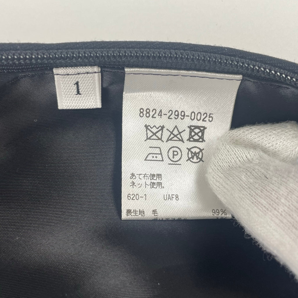 LOEFF ロエフ / LF W GABA TUBE SK ギャバジンウールスカート 参考定価：28,000+tax SIZE:1