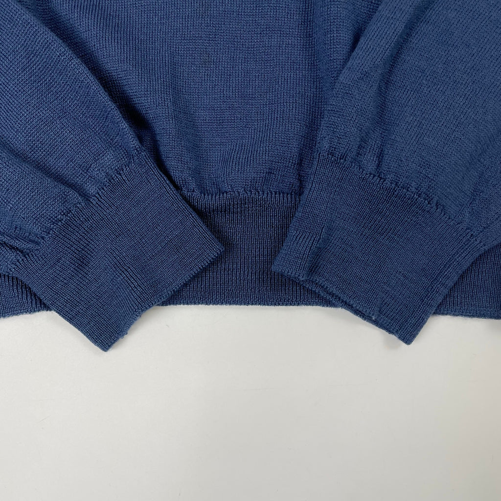 JOHN SMEDLEY / 英国製 8-90sヴィンテージタートルネックニット 旧タグ SIZE：S-M程度