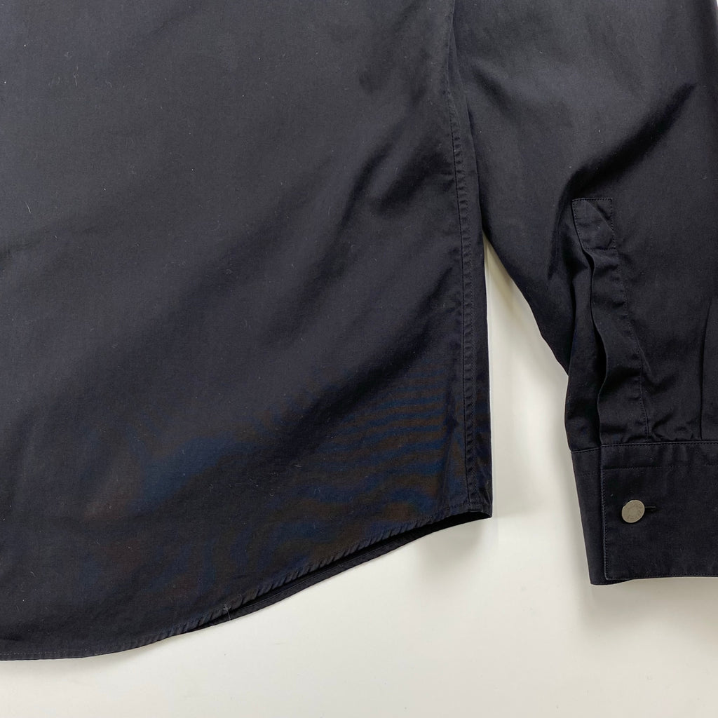 HERMES エルメス / スタンドカラー シャツ セリエボタン 変形デザイン SIZE：39（M程度）