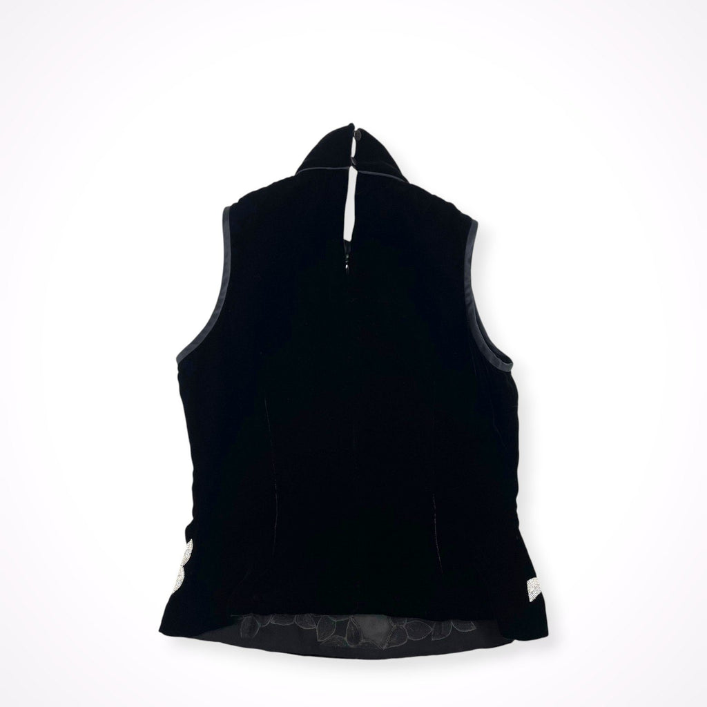 GIORGIO ARMANI / ベロアリュネビルブラウス 参考定価：350,000程度 SIZE:42