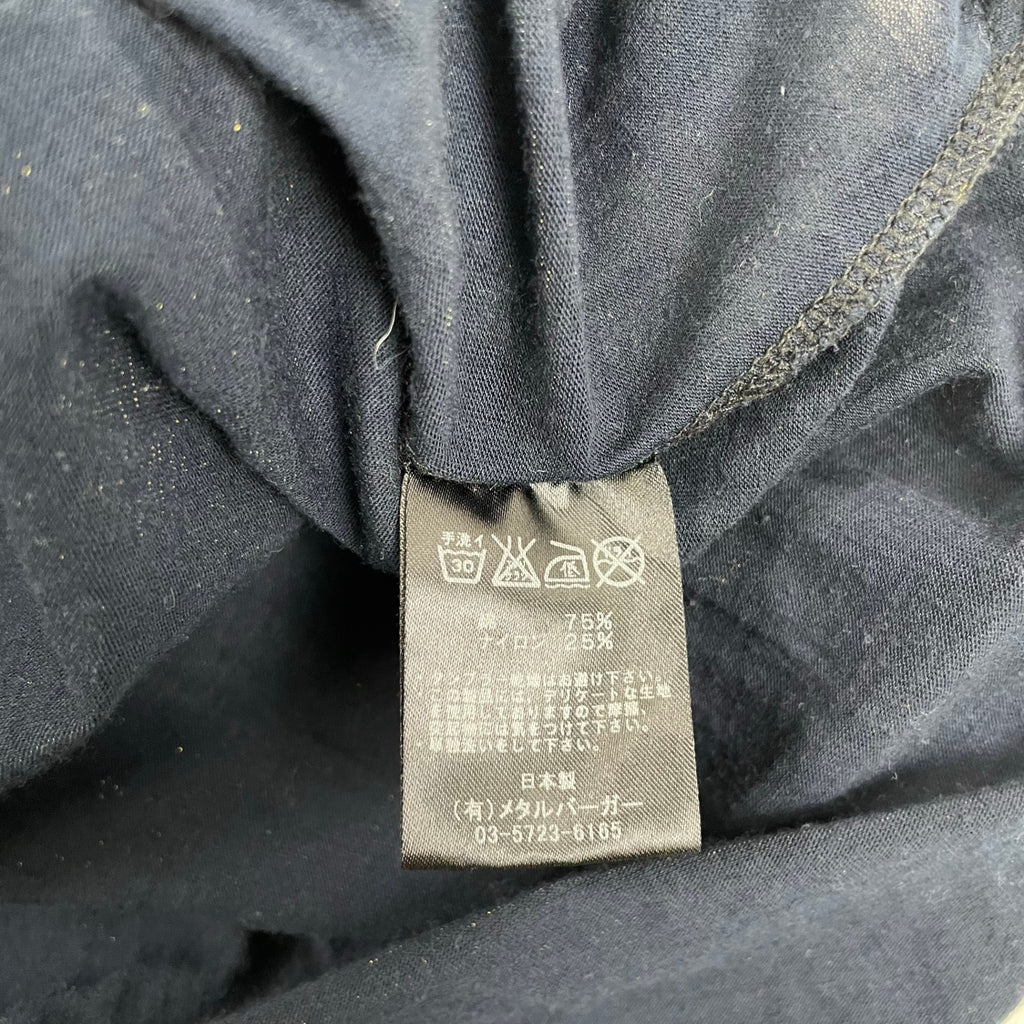 DIET BUTCHER SLIM SKIN ダイエットブッチャースリムスキン / ブラック×ゴールド オーバーサイズTEE 参考定価：12,000程度 SIZE：FREE