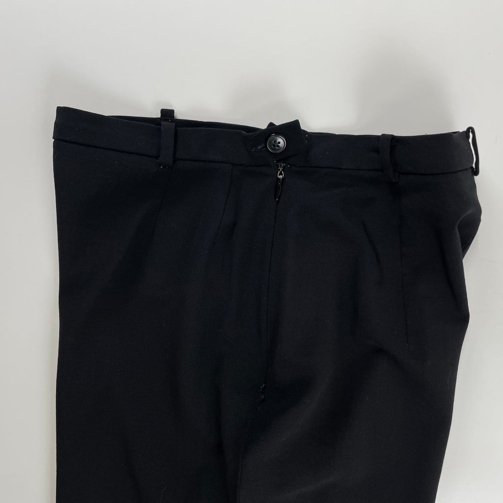 MaxMara マックスマーラ / LYCRAバージンウールMIXストレッチスラックス MADE IN ITALY SIZE:W66