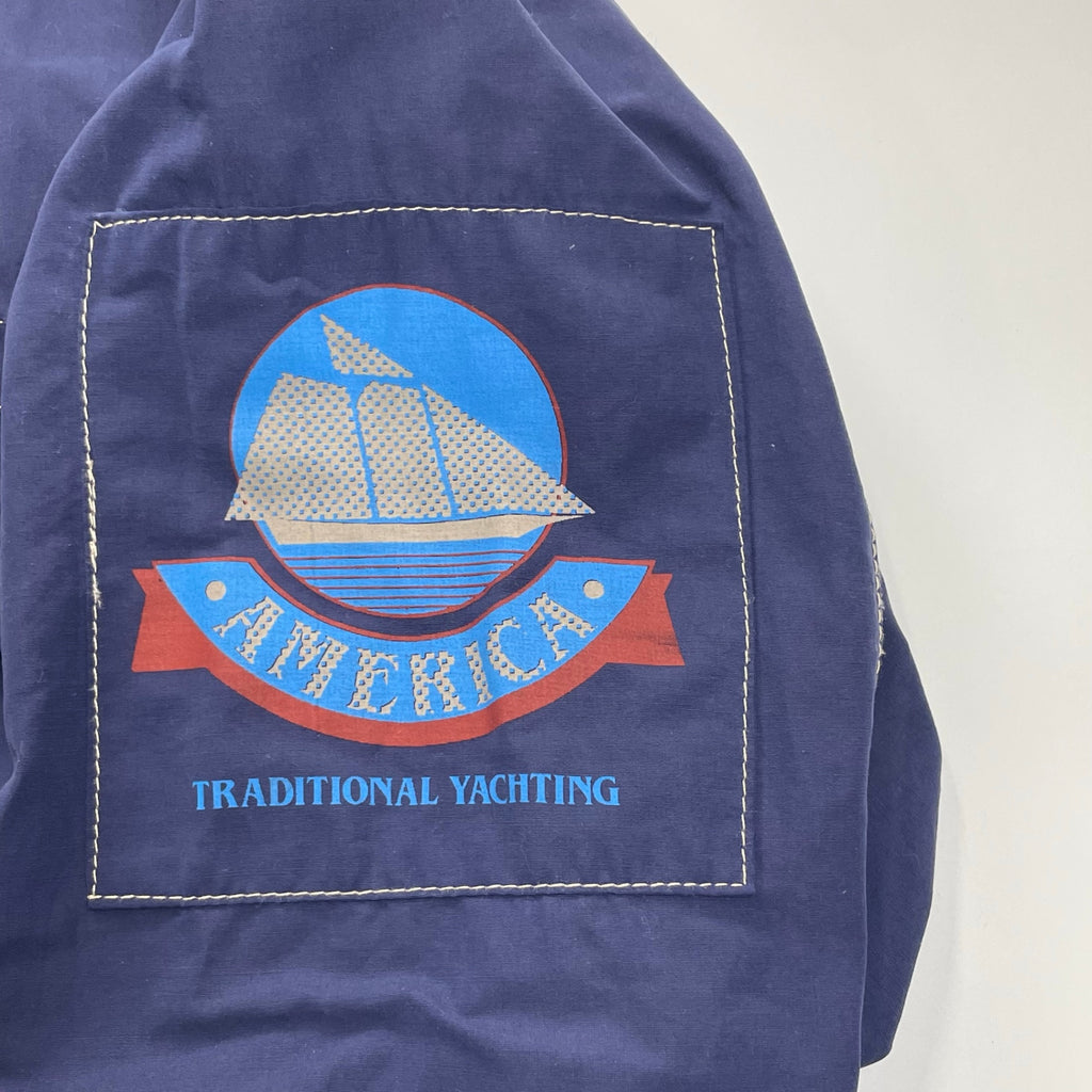 EURO VINTAGE ユーロヴィンテージ AMERICA TRADITIONAL YACHTING / 短丈 セーリングジャケット イタリア製 SIZE:50