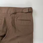 YOKE ヨーク / 2TUCK WIDE GURKHA TROUSERS ブラウン 参考定価：30,000+tax  SIZE:3