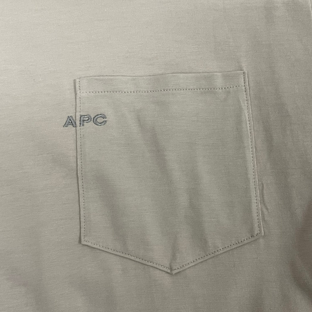A.P.C. / 刺繍ポケットTシャツ 参考定価：8,400+tax SIZE:L