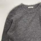 UNDERCOVER アンダーカバー /  裾端配色モヘアニット グレー 24AW SAMPLE SIZE:L程度