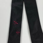 クリス期 アーカイブ Dior HOMME ディオール オム / アメンボ刺繍 ストラップ ナロータイ