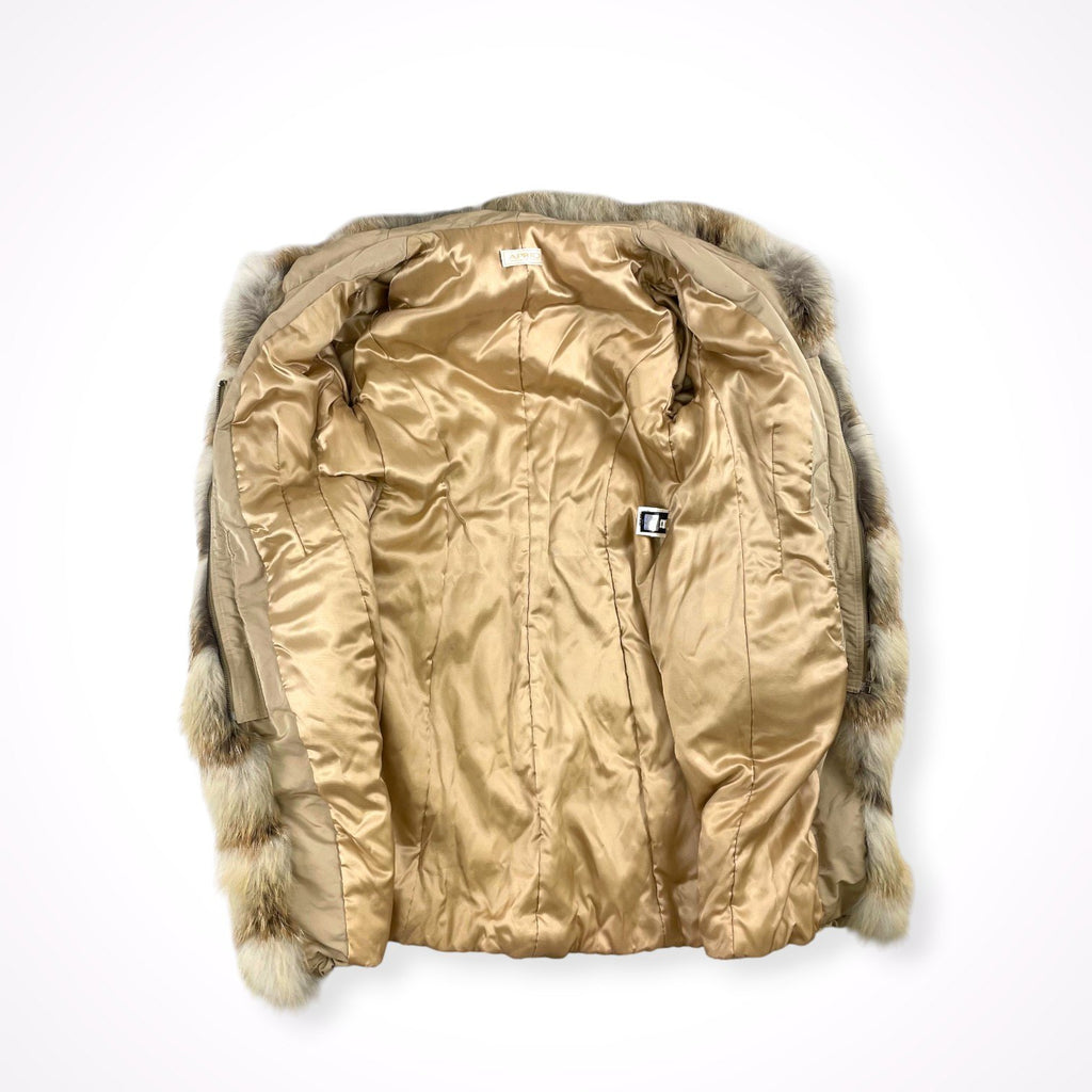 APRIO / フォックスファーコート タグ付 参考定価：360,000 SIZE：46
