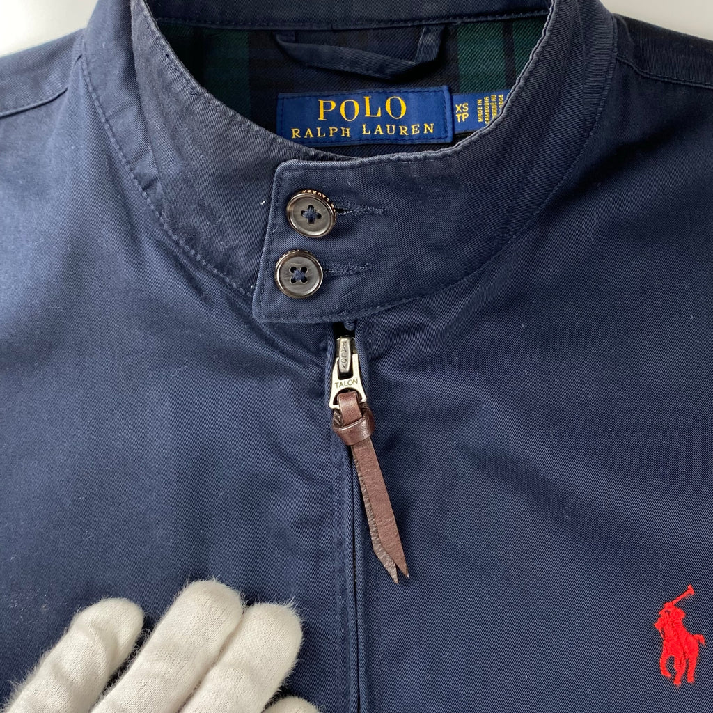 POLO RALPH LAUREN ポロラルフローレン / スウィングトップ ポニー刺繍 ブラックウォッチ裏地 SIZE:XS