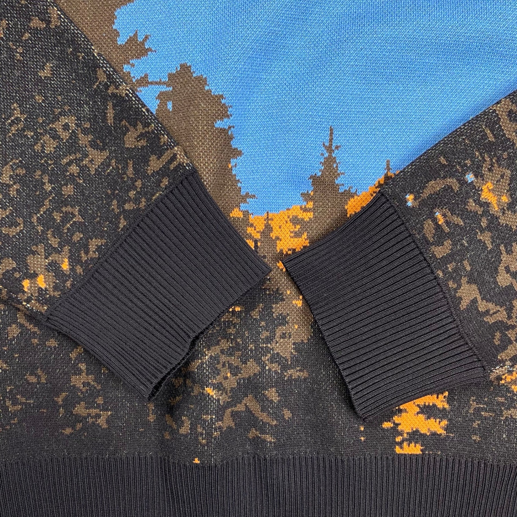 MAISON SPECIAL メゾンスぺシャル / ランドスケープニットトップス 参考定価：18,000+tax SIZE:FREE