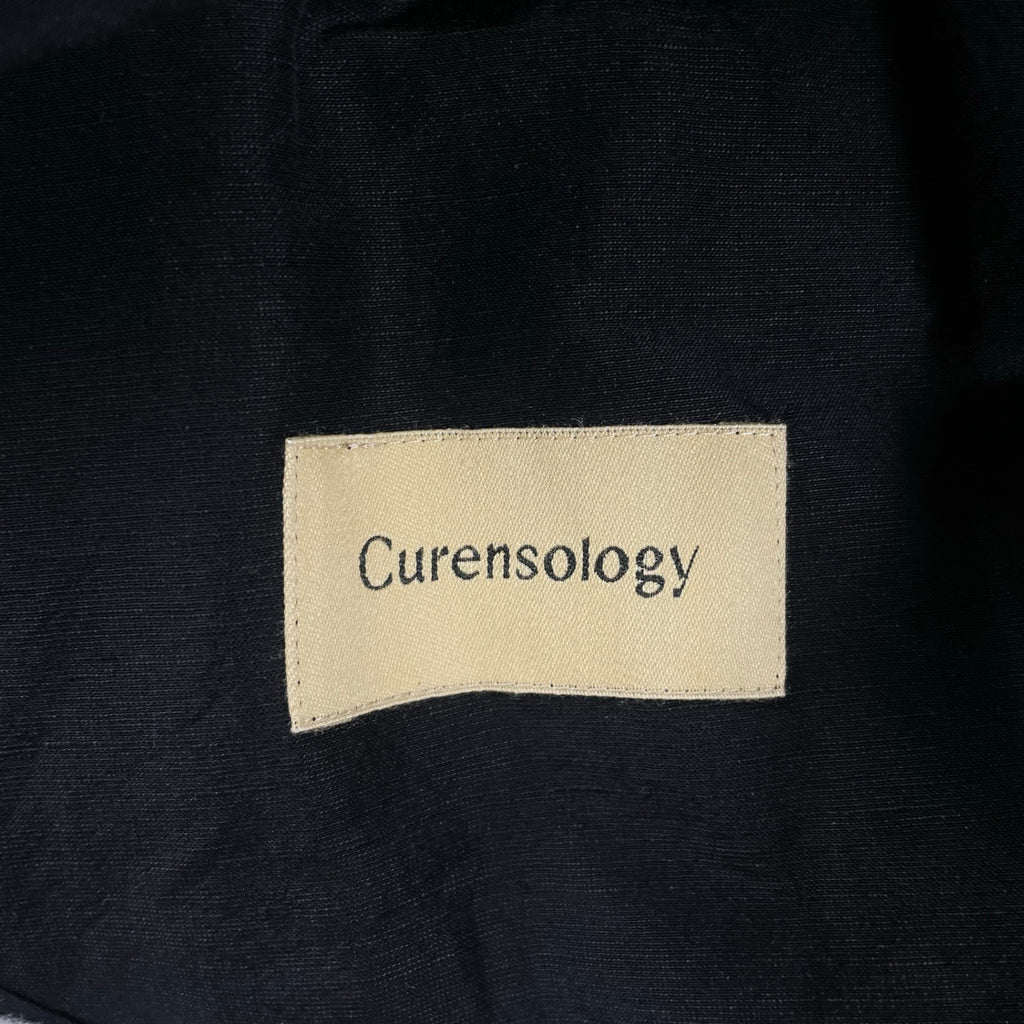 Curensology カレンソロジー / ミックスサロペットワンピース  極美品 参考定価：32,000+tax SIZE:FREE