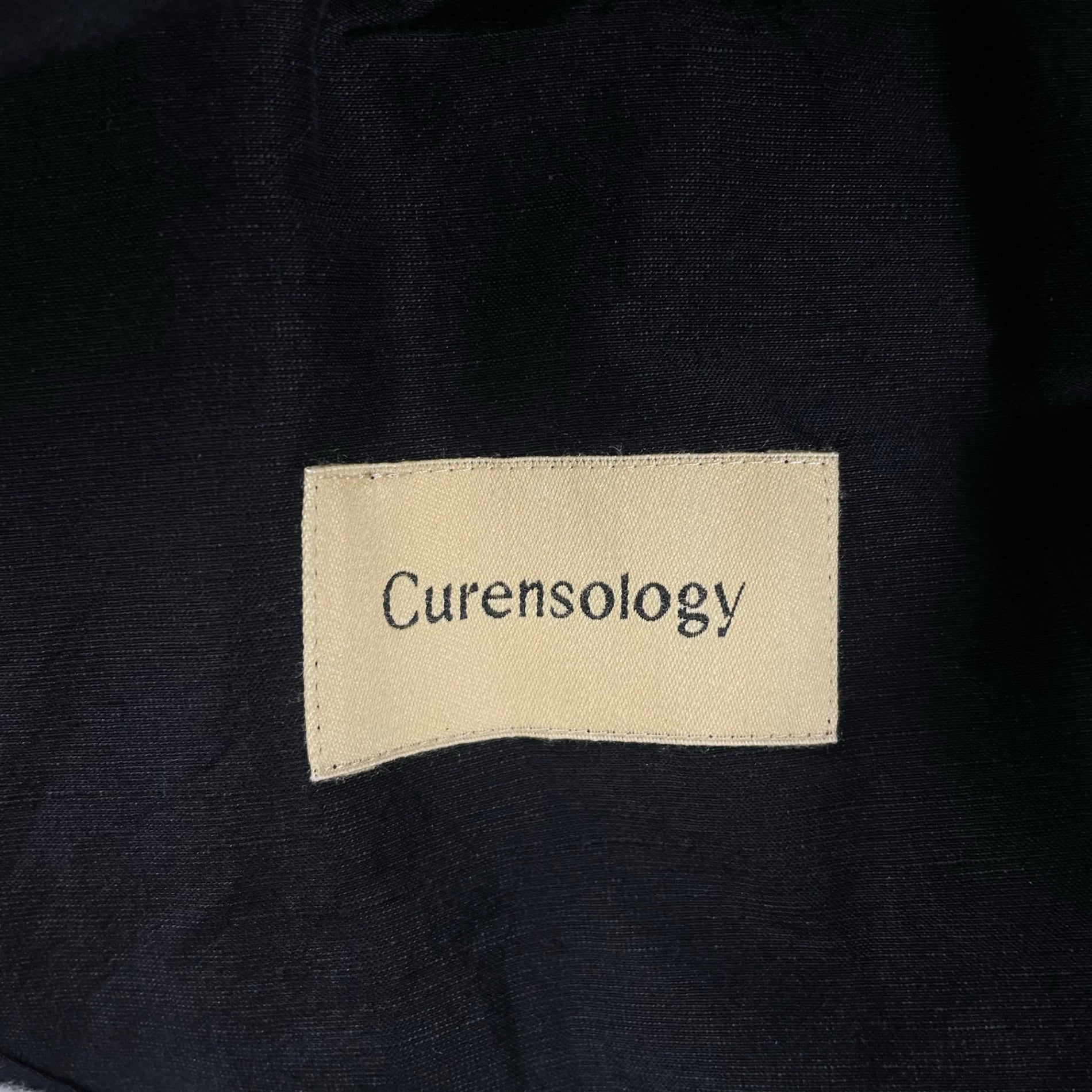 Curensology カレンソロジー / ミックスサロペットワンピース  極美品 参考定価：32,000+tax SIZE:FREE