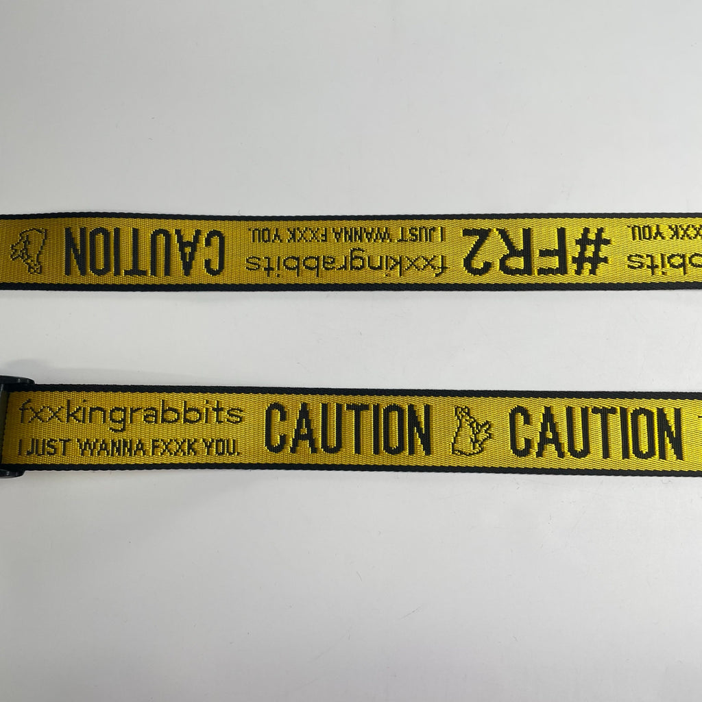 FR2 エフアールツー / ガチャベルト 極美品 イエロー×ブラック 参考定価：12,000程度