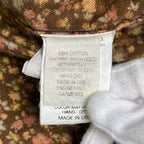 engineered garments エンジニアドガーメンツ / 総柄ボタンダウンシャツ 小花柄 マチ付 SIZE:S