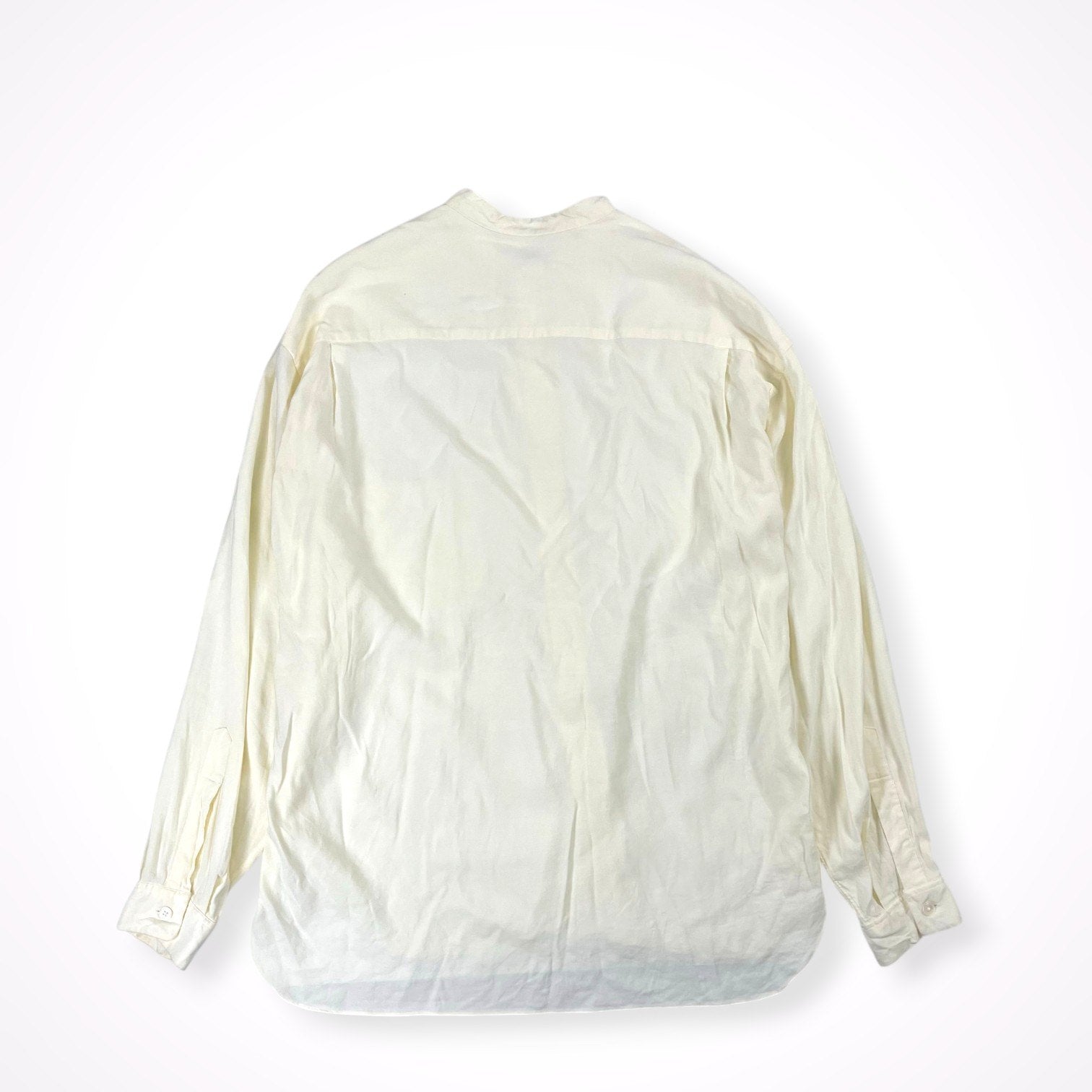 H BEAUTY＆YOUTH / BAND COLLAR VOLUME SHIRT 参考定価：19,000+tax SIZE:M