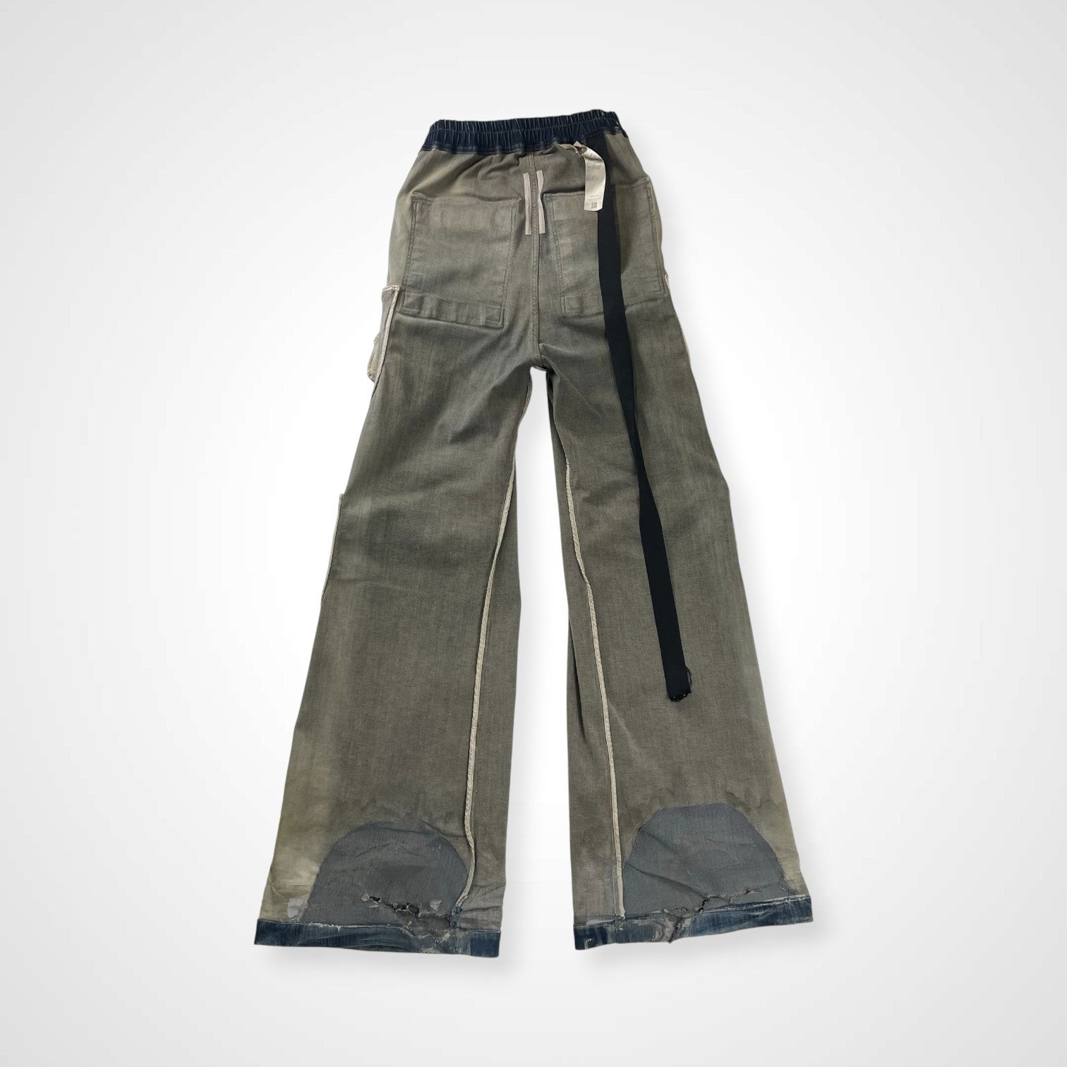 Rick owens リックオウエンス / ダブルカーゴジャンボベラロングパンツ 23SS EDFU期 ダークインディゴ タグ付 SIZE：46