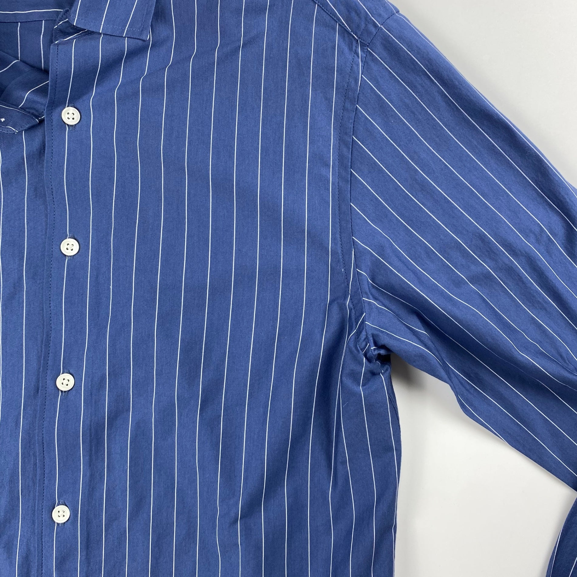 TOMORROWLAND トゥモローランド / 46ゲージコットンジャージー セミワイドカラーシャツ SIZE:M