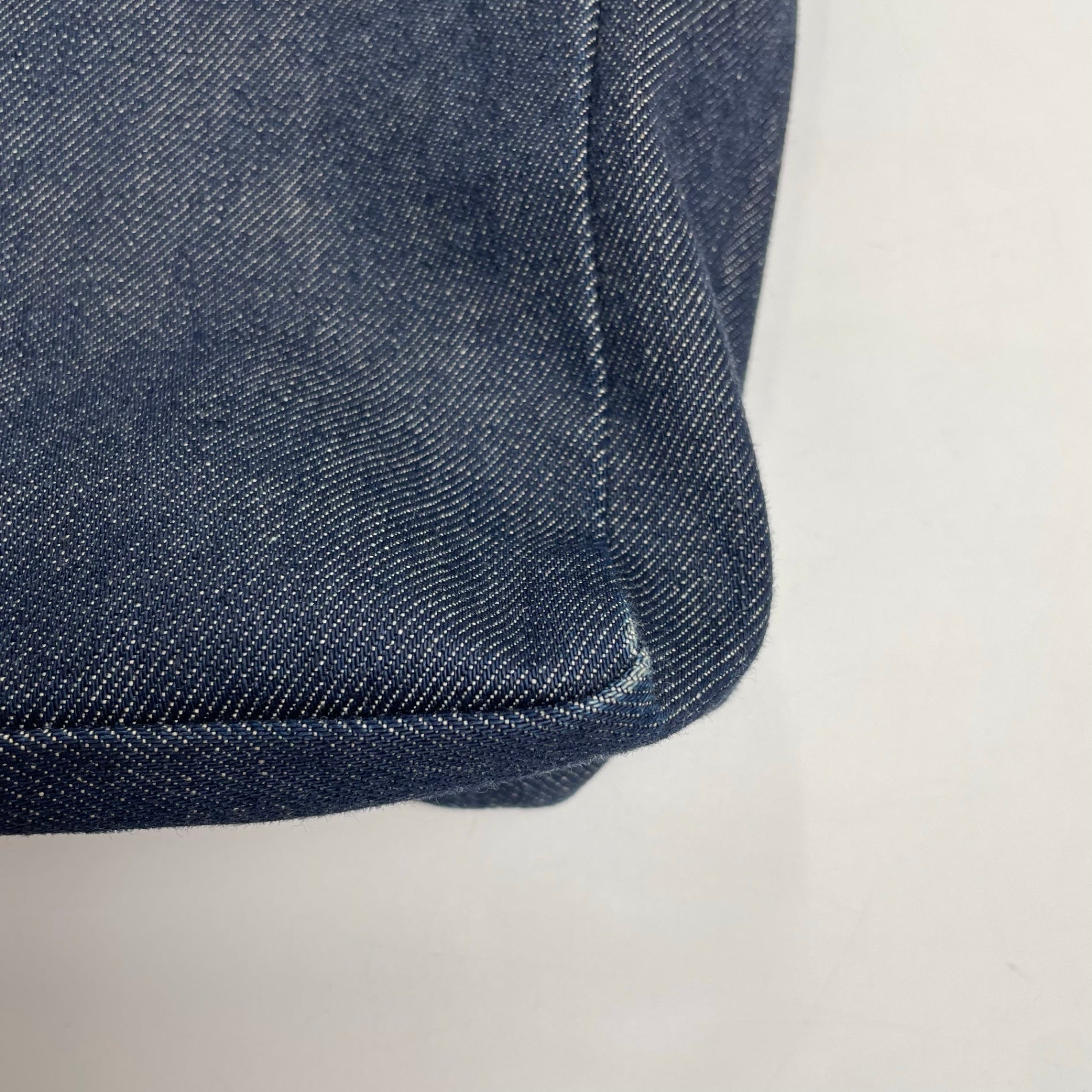 A.P.C. アーペーセー / Logo Print Denim Tote Bag デニムトートバッグ A4対応