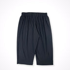 HOMME PLISSE ISSEY MIYAKE / 23年 7分丈プリーツワイドパンツ ブラック SIZE：3