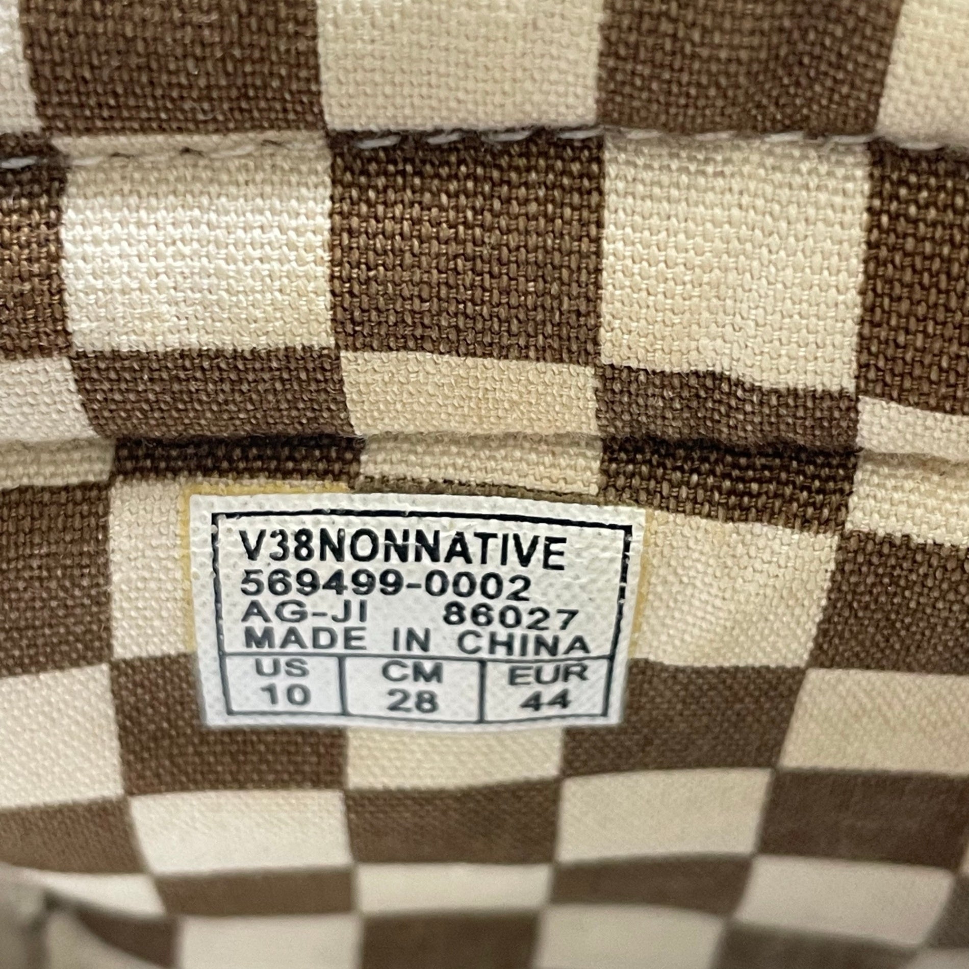 VANS × nonnative ヴァンズ ノンネイティブ / コラボ SK8-HI ローカットスニーカー 箱・替え紐付 SIZE:28cm