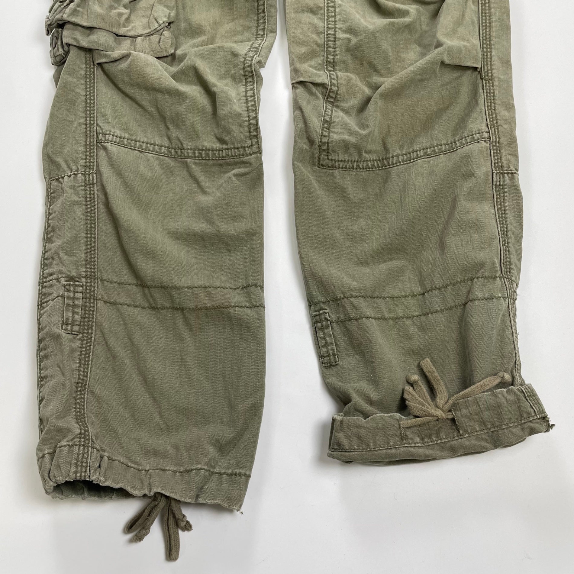Polo by Ralph Lauren ポロ バイ ラルフローレン / ヘリンボーン パラシュートパンツ タクティカル Y2K SIZE:W30 L30