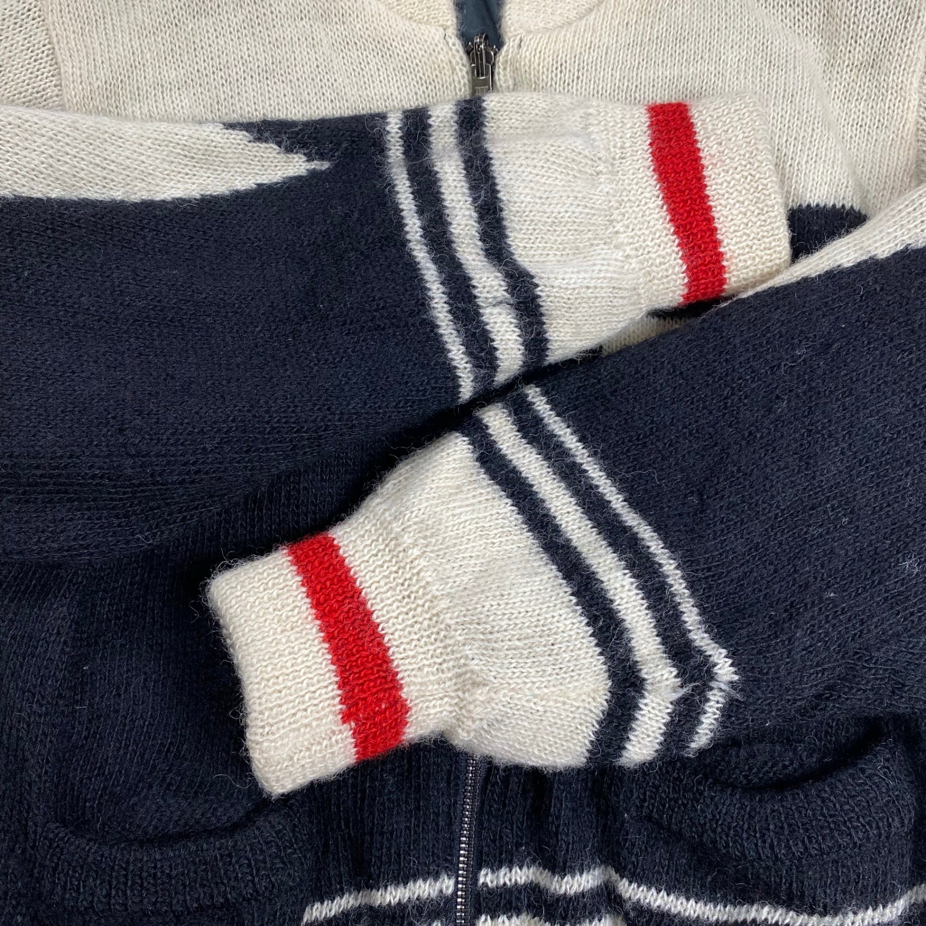 NICOLE CLUB ニコルクラブ / リバーシブルスタジャン DCブランド 8-90s SIZE：M程度