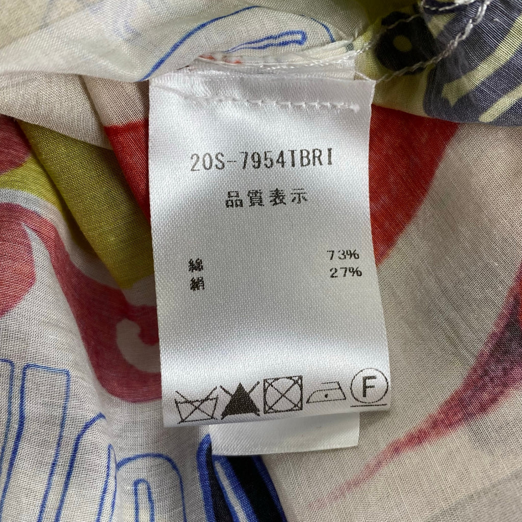 【ユニセックス】 ZIMMERMANN ジマーマン / ヴィンテージサーフ コットンシルク シャツ 参考定価：100,000程度