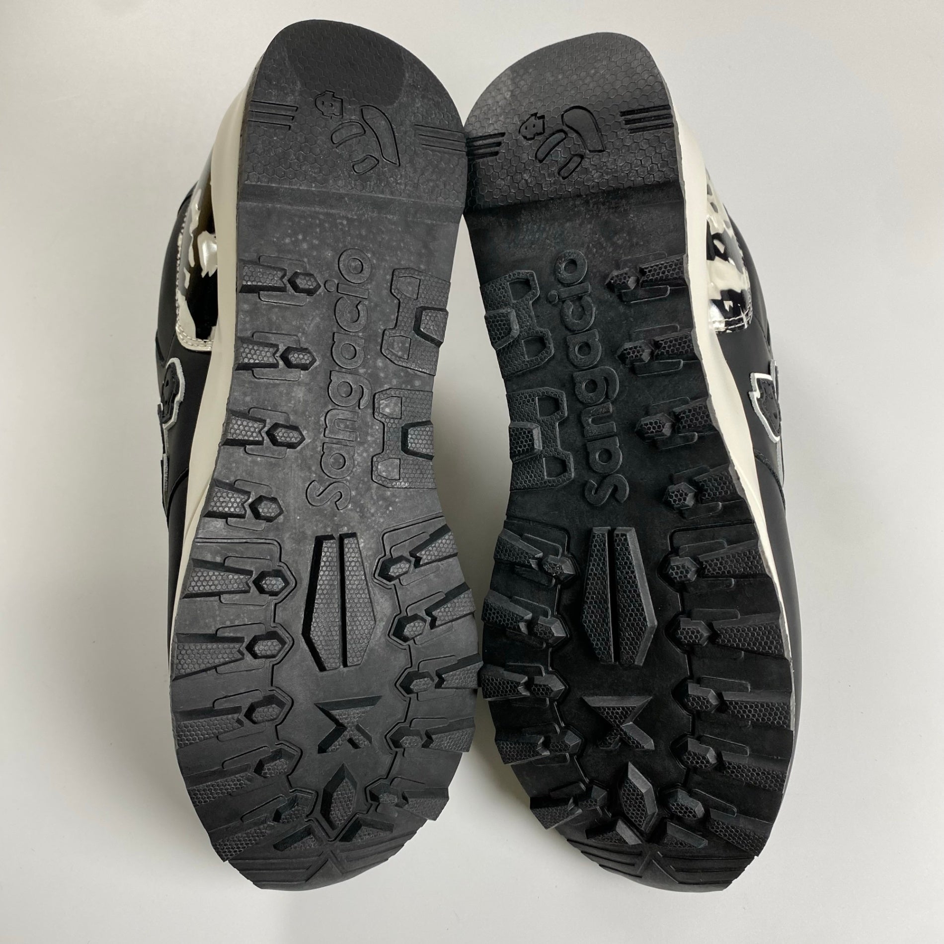 【未使用】 SANGACIO サンガッチョ / Be BLACK STONE オイルドレザー スニーカー 100足限定 参考定価：26,000+tax