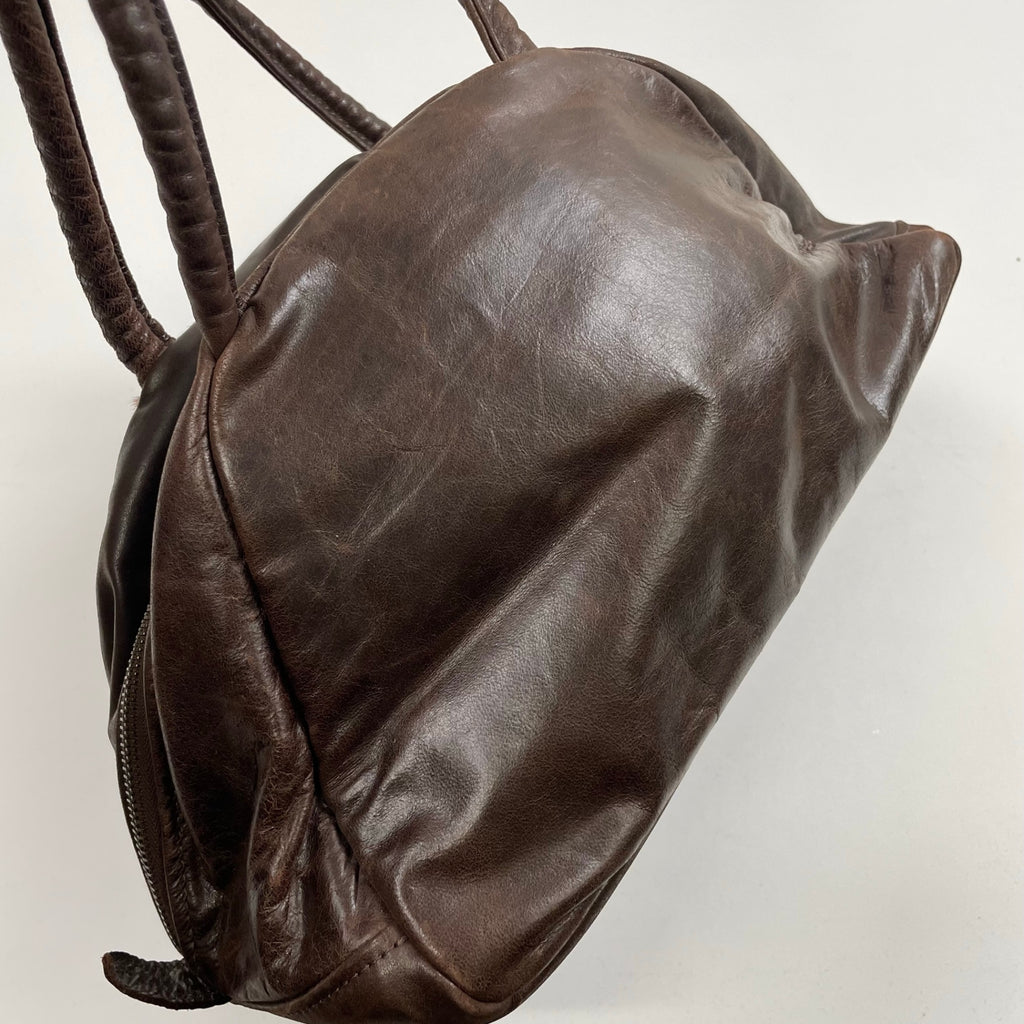 JAS M.B LONDON ジャスエムビー ロンドン / ハラコレザーバッグ ボストン 参考定価：60,000程度