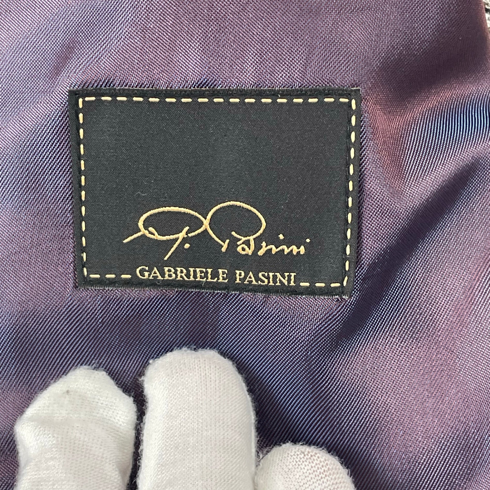 GABRIELE PASINI / コットンリネンジャケット 参考定価：140,000程度 SIZE:48