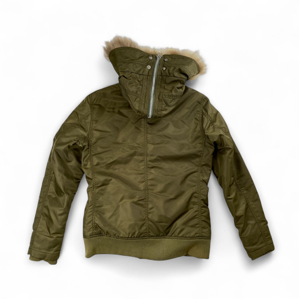 【00's～ ネオグランジ】 VAROSH ヴァロッシュ / N-2Bタイプ ヒョウ柄 ミリタリージャケット SIZE：M