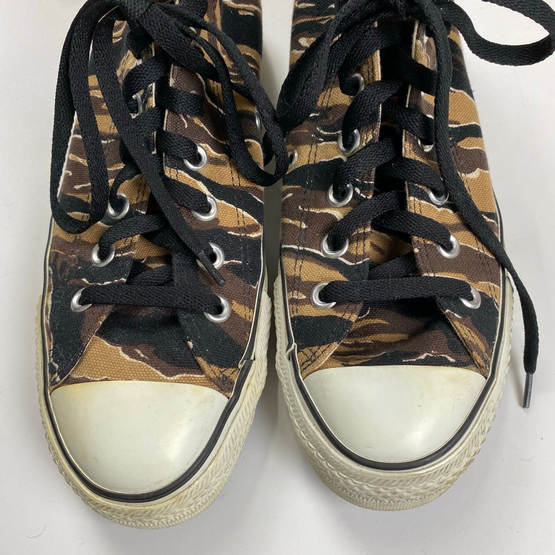 CONVERSE コンバース / キリン柄 ハイカットスニーカー MADE IN JAPAN ブラウン SIZE：7 1/2(26cm程度)