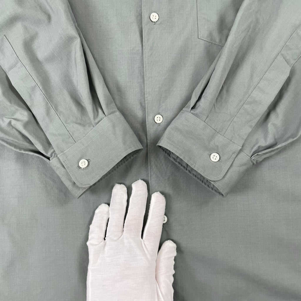 Graphpaper / Fine Wool Tropical Stand Collar Shirt 参考定価：28,000+tax SIZE:FREE