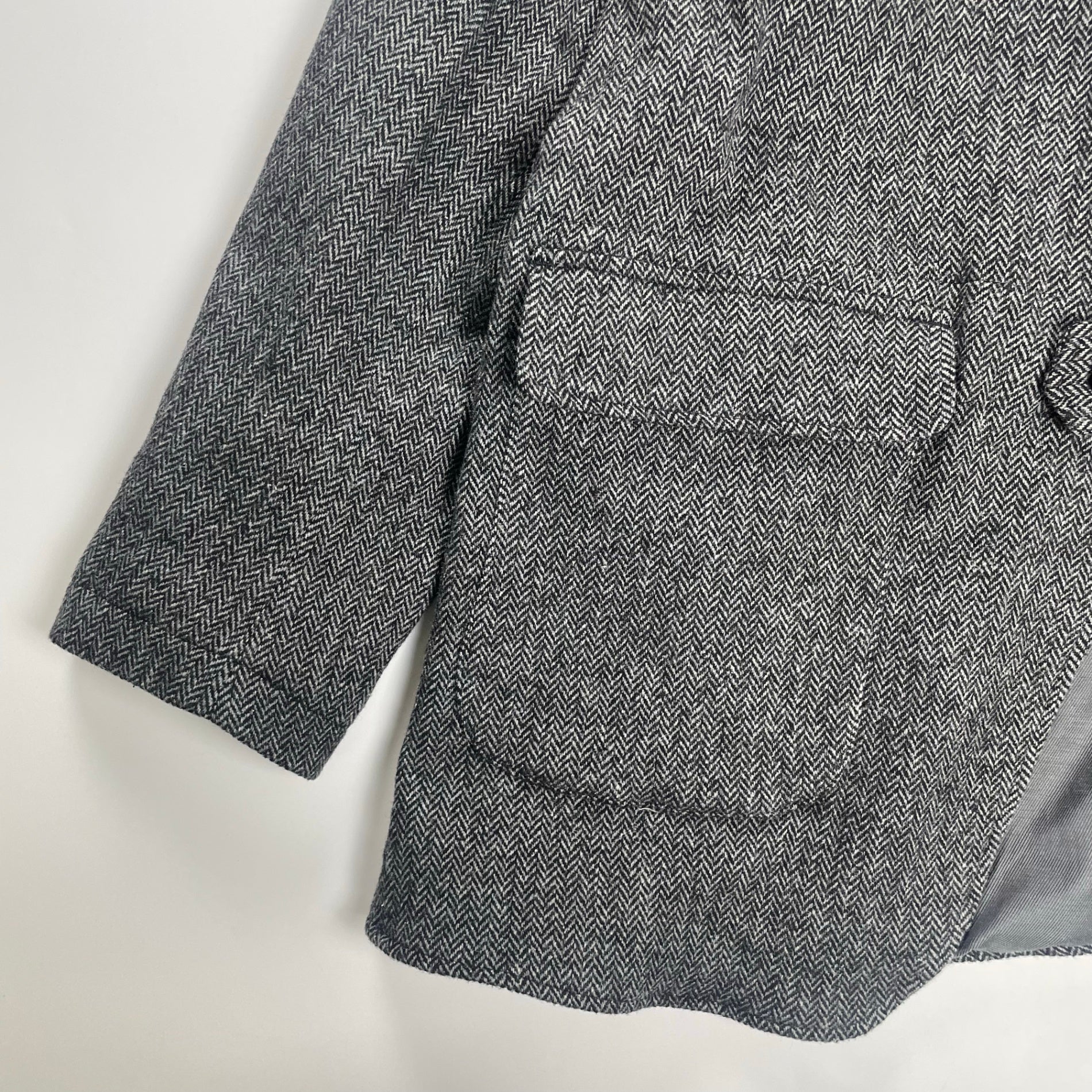 ENGINEERED GARMENTS エンジニアドガーメンツ / Slanted Jacket ヘリンボーンツイード 24AW 極美品 参考定価：68,000+tax SIZE:M