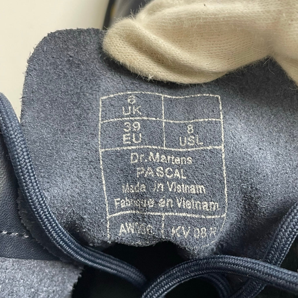 Dr.Martens × Ray Beams ドクターマーチン レイビームス / ナッパレザー 8ホールブーツ PASCAL ダークネイビー SIZE：UK6(25cm程度)