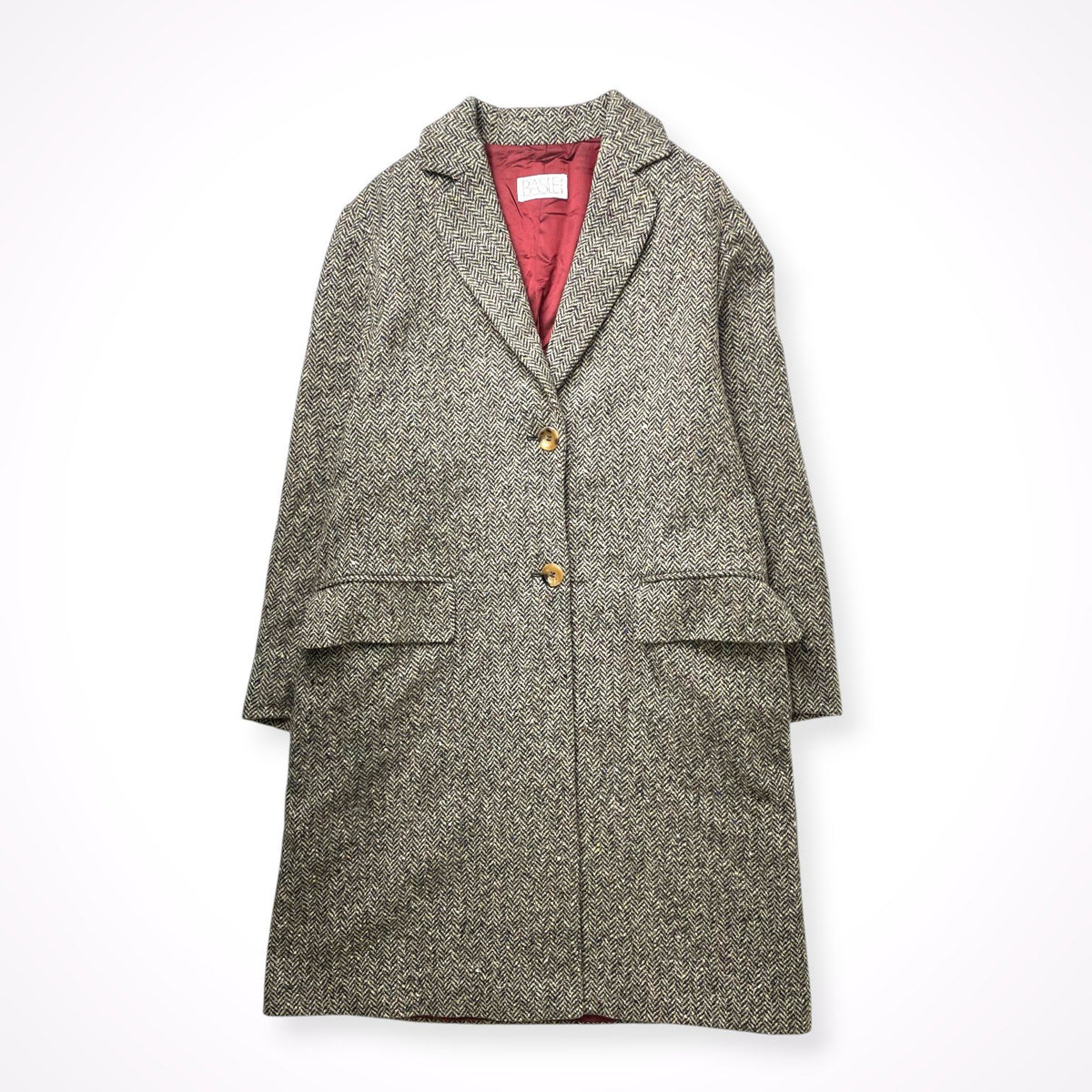 BASILE / ユーロヴィンテージ ソフトツイードコート 参考定価：140,000程度 SIZE：40(L程度)