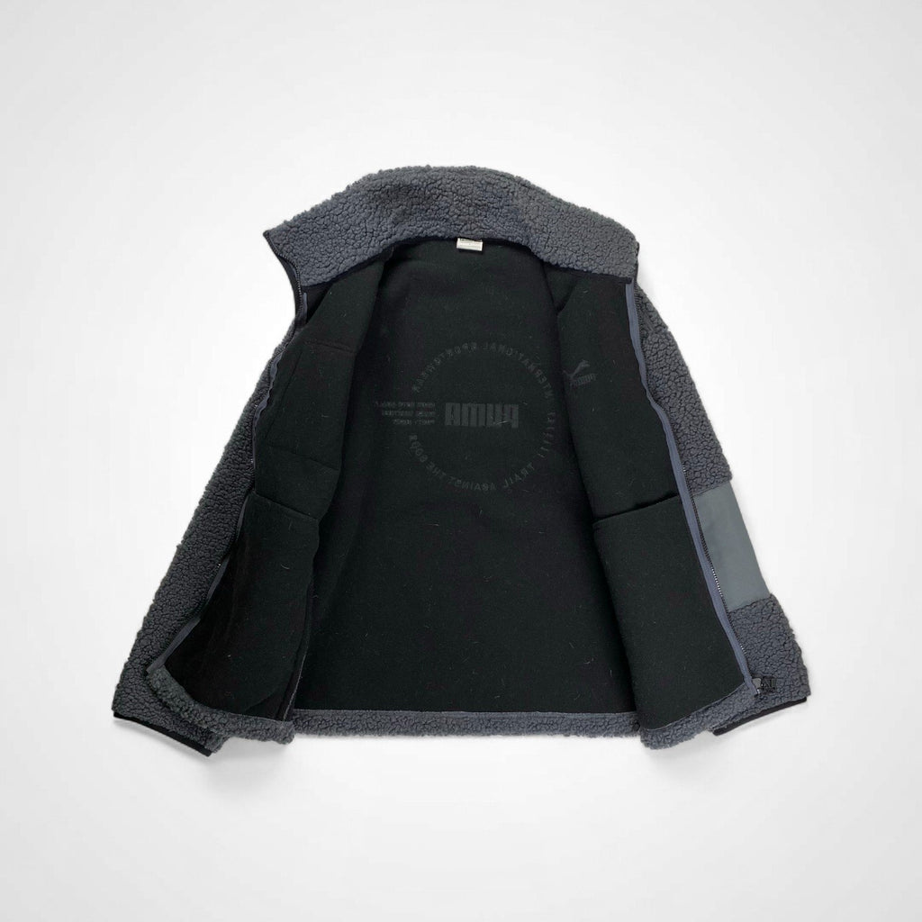 PUMA プーマ / ボアジャケット フリース グレー SIZE:L