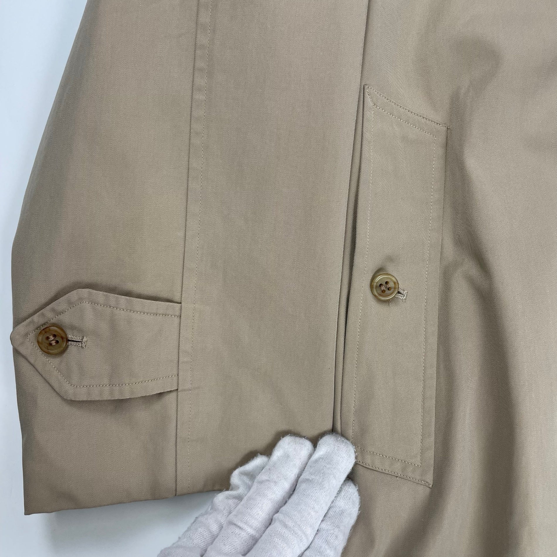 Burberry's バーバリーズ / 90sコットン100％ギャバジンステンカラーコート SIZE:160