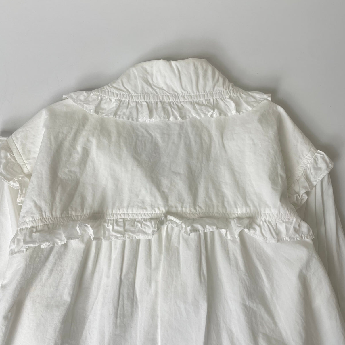 DENIM＆SUPPLY RALPH LAUREN / ピュアコットンフリルシャツ 参考定価：26,000程度 SIZE:4